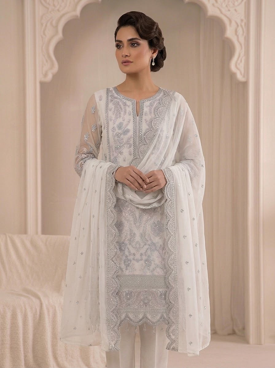LUXURY EMBROIDERED CHIFFON COLLECTION